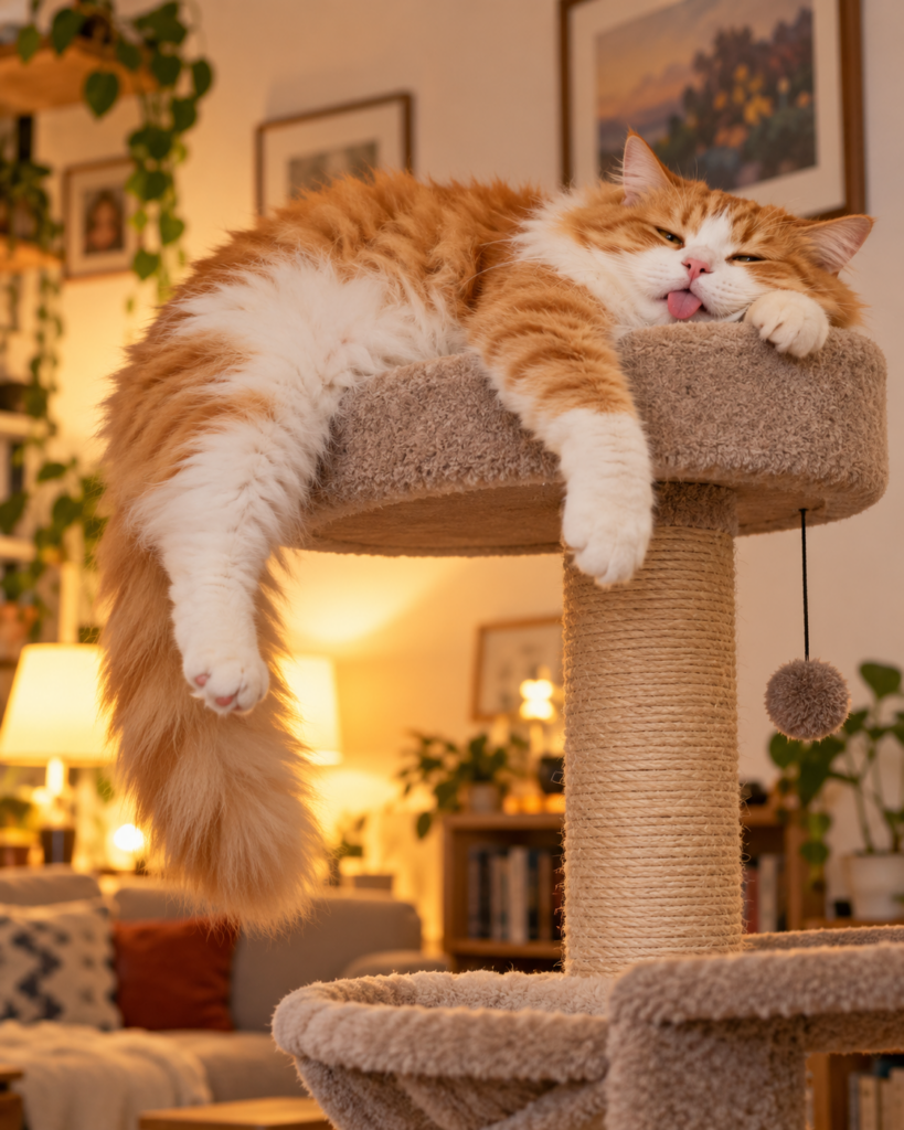 ¿Por qué a los gatos les gusta estar en lugares altos?